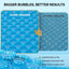 Calentador solar para piscina 18x36pulg manta rectangular