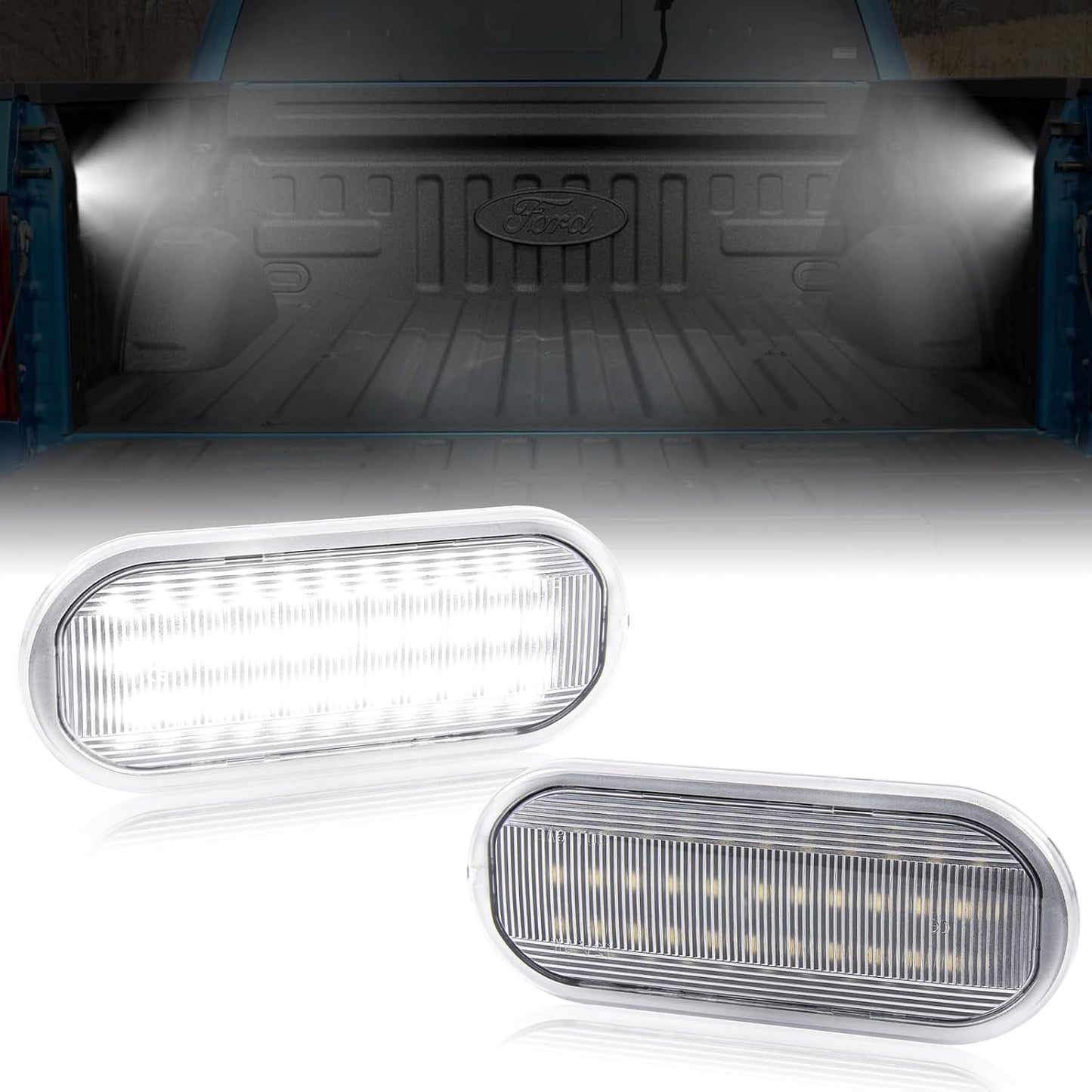 Luz carga camión Ford F150 Raptor 6000K blanco