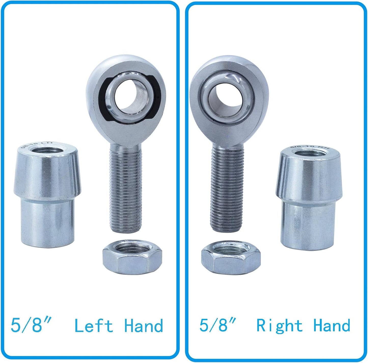 Kit juntas Heim 5/8" cromoly para dirección y suspensión