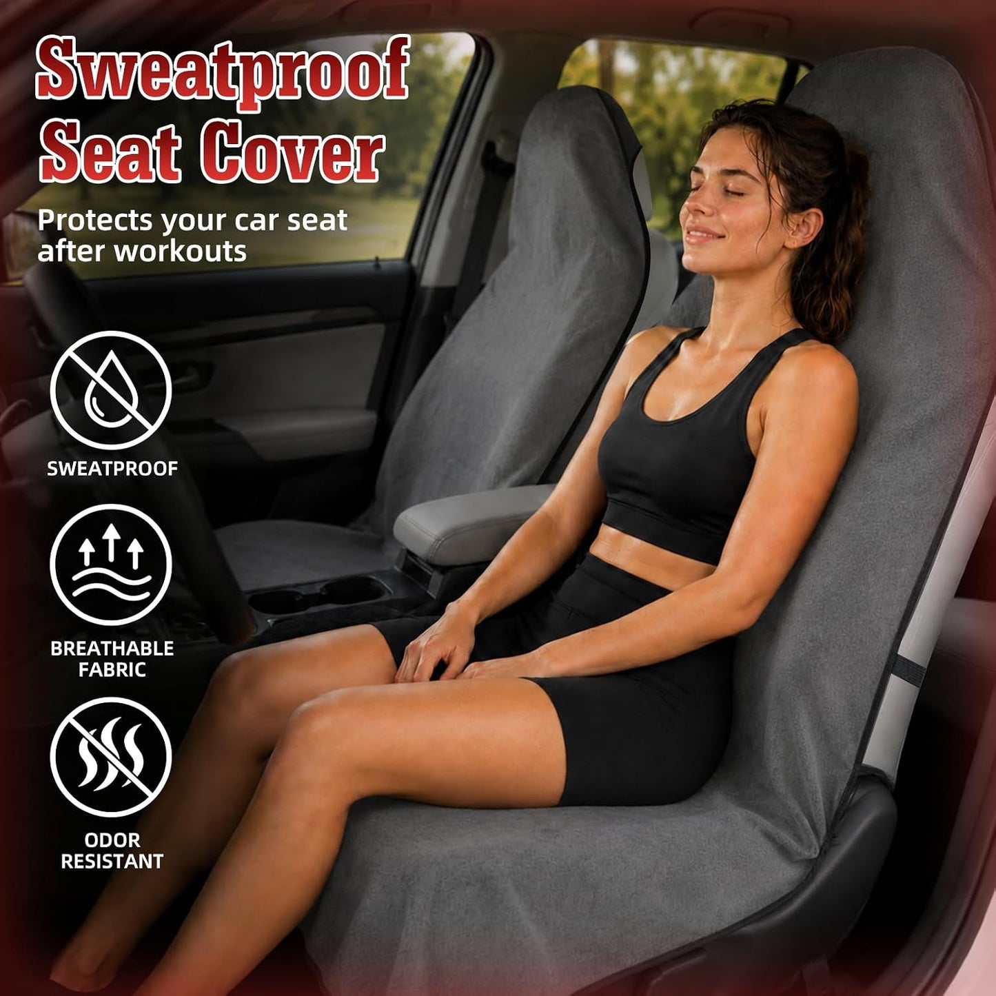 Toalla antiderrap asiento auto impermeable universal