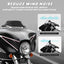 Parabrisas negro 7" comp Harley Davidson Electra Glide