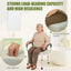 Cojín asiento ducha fibra 4D lavable rápido gris claro
