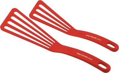 2 Pzas Utensilios cocina nailon espátula torneros pescado rojo