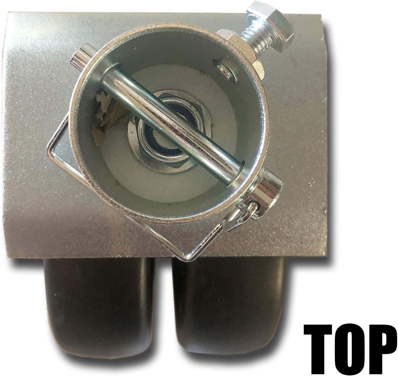 Rueda dual resistente 6" para remolque 2000LB