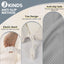 Cojines antiderrap para silla Adirondack con correa