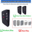 2 Fundas llavero VW de silicona 5 botones comp