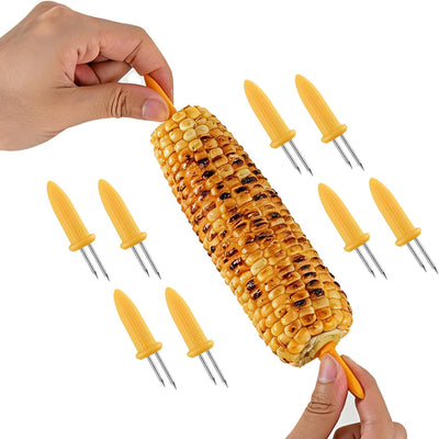 37 Brochetas Maíz Acero Inox Antiderrap