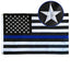 Bandera EE.UU. 3x5ft azul estrellas bordadas rayas
