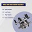 Set 2 cubos rueda trasera cojinete comp Honda Civic 5 leng