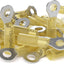 Conectores terminales cobre 1/4 pulg amarillo