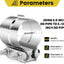 Abrazadera acero inox 304 para tuberías 2.0"