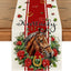 Camino de mesa de herradura de rosas de caballo Kentucky para decoración de fiesta