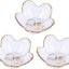 3 Pzas Bandejas Cristal Blanco para Joyas Minimalista