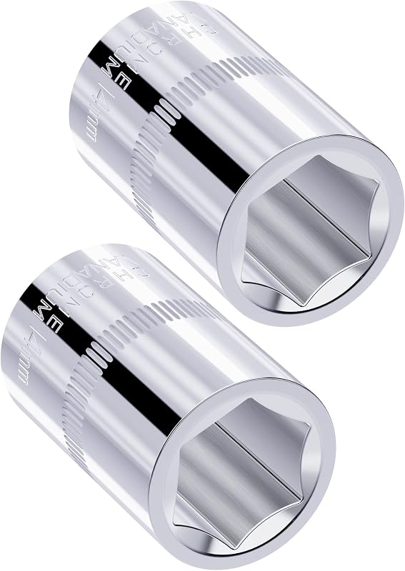 Enchufes poco profundos 9/16pulg acero CR-V tratado térmicamente