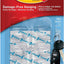 Ganchos mini adhesivos 6 pzas soportan 1/2 libra