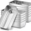 Set 12 Moldes Acero Inox 9x5pulg para Hornear