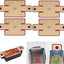 4 Forros Silicona Pan Reutilizables 9x5pulg Base Marrón