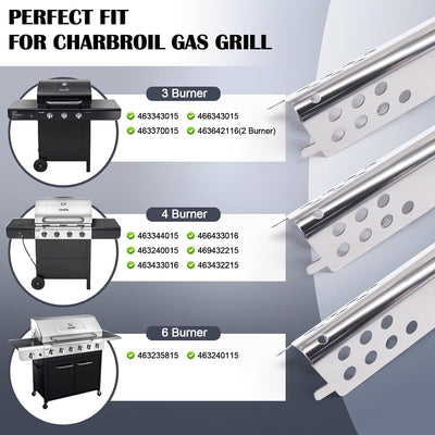 Repuesto parrilla Char-Broil Advantage 4 y 3 quemadores