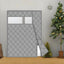 Cortina térmica magnética puerta 48x82pulg lateral