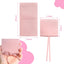 Bolsas joyería 12 pzas microfibra 8x8cm con cuerdas