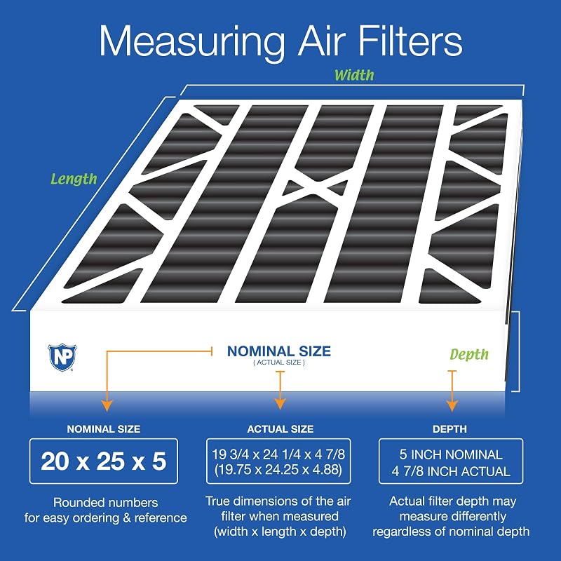 Filtro aire Air Bear MERV 8 20x25x5 pack 4