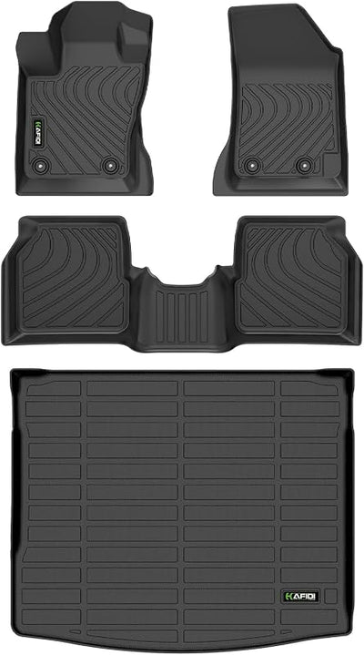 Set tapetes antiderrap termoplástico auto negro