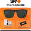 Gafas sol rectangulares para hombre iWear