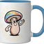 Taza Cerámica Humorística Globo Azul/Blanco