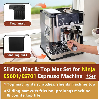 Alfombrillas deslizantes y superiores para máquina de café Ninja Luxe ES601 ES701