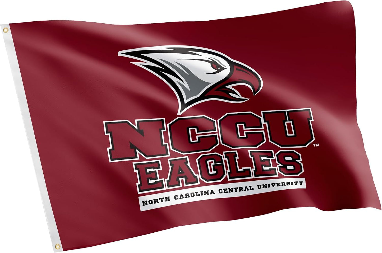 Bandera NCCU 3x5pies tela poliéster interiores/exteriores