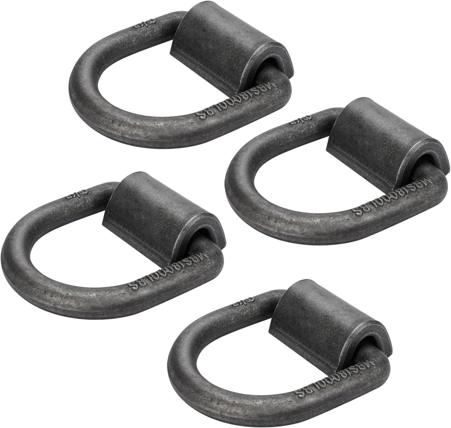 Anclajes anillo D acero forjado 18000lb para ATV UTV pack 4