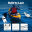 2 Estabilizadores inflables kayak PVC con barra pato