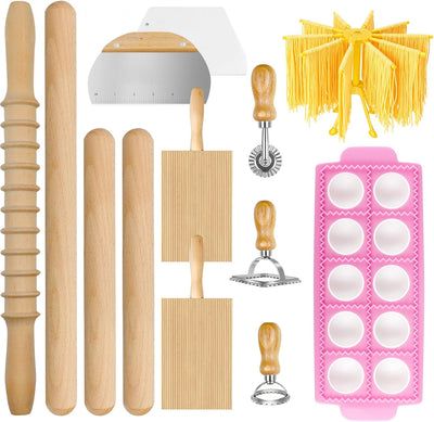 Juego 13 Pzas para hacer pasta y ravioles