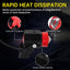 Proyector LED 30W luces alta y baja motocicleta tractor