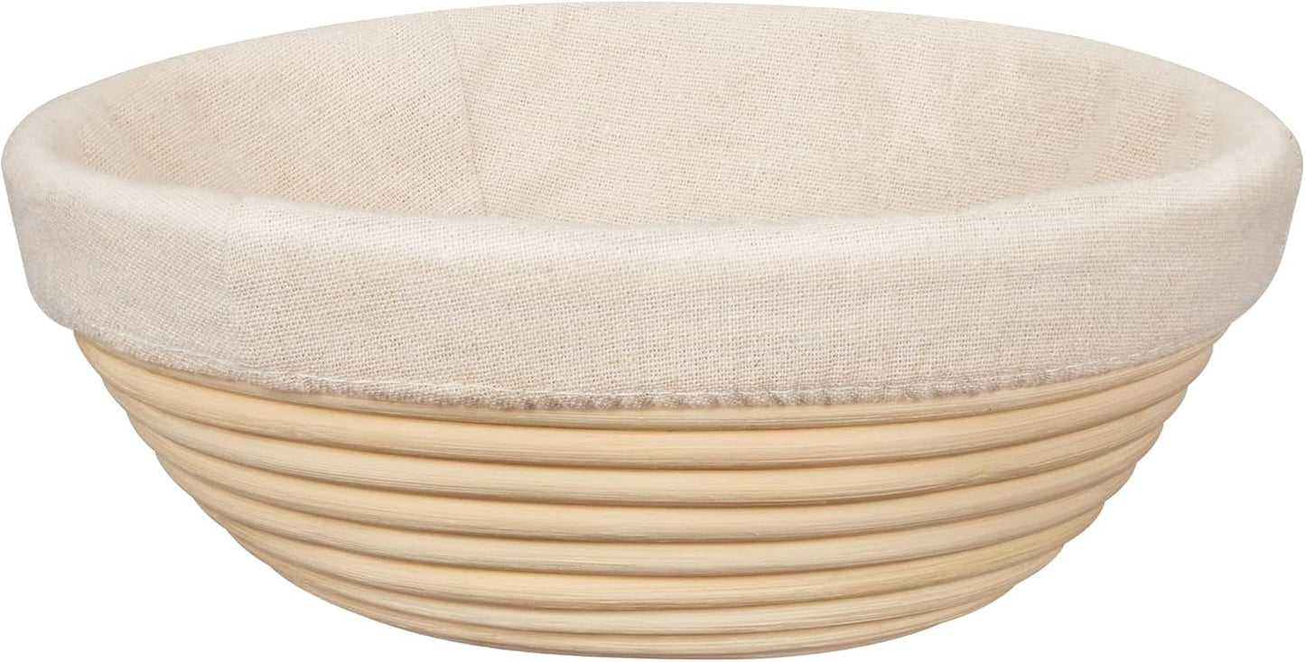 Cesta pan masa madre 9pulg kit inicio pan artesanal