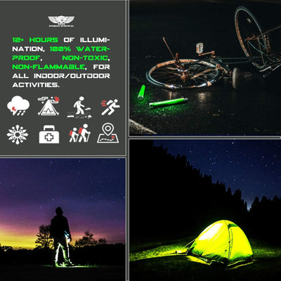 Barras luz emergencia 6pulg para primeros auxilios camping