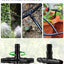 200 Pzas Accesorios T Púas 1/4pulg Conectores Riego Goteo