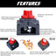 Interruptor corte batería 12-48V 275A resistente agua