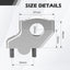 Elevadores manillar 7/8 22mm para moto 30mm 20mm