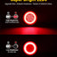 Luces traseras LED redondas 4" con halo 64 LEDs 12V