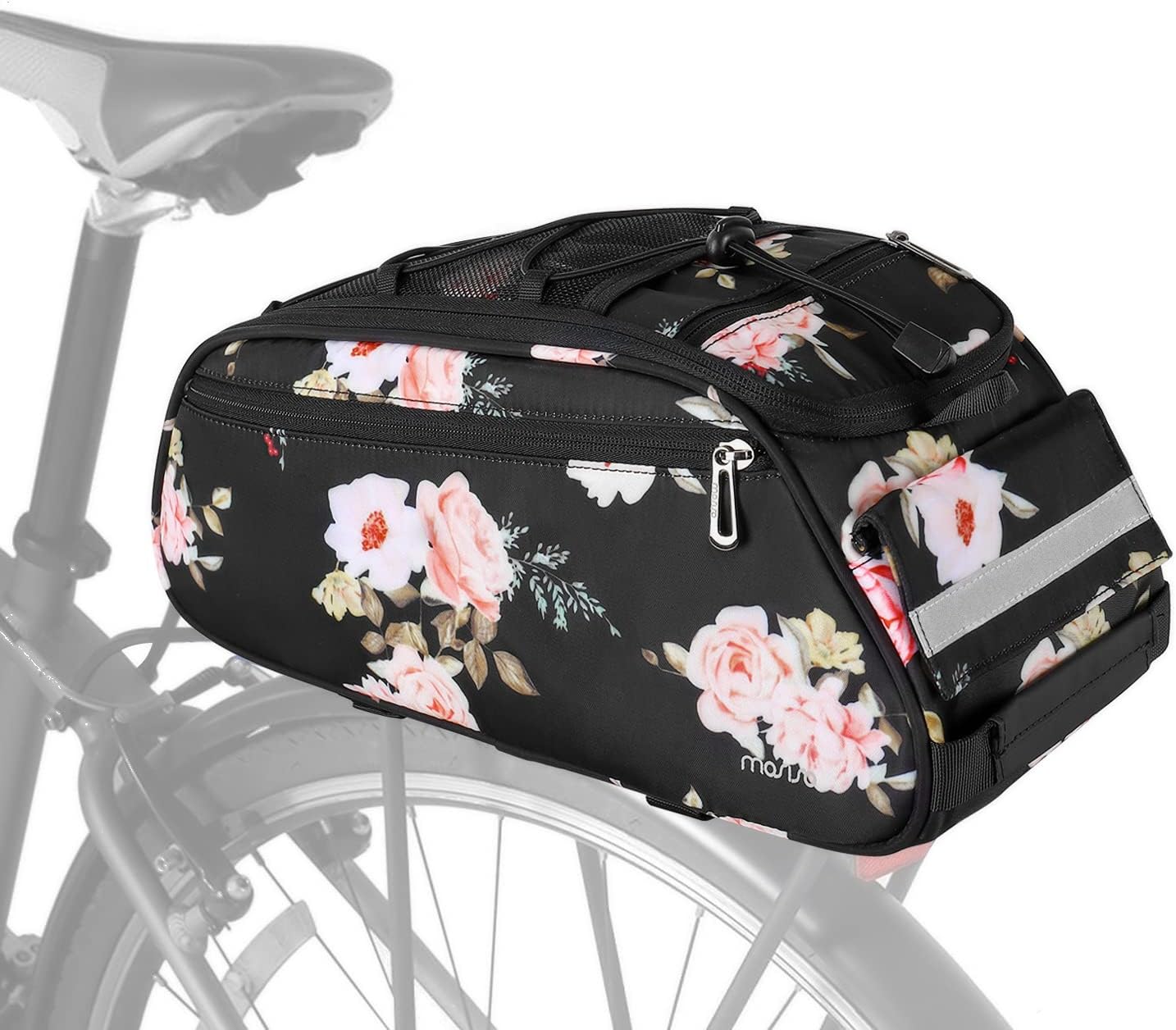 Bolsa maletero bicicleta impermeable para asiento trasero