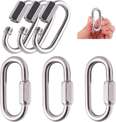 Eslabón cadena resistente conector rápido antioxidante
