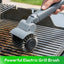 Cepillo eléctrico parrilla acero inox 410RPM 90min