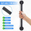 2 Barras agarre ducha 24pulg acero inox negro antiderrap