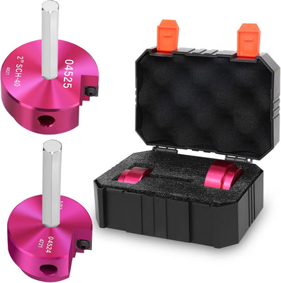 Ahorrador de accesorios PVC 1-1/2 y 2 pulg con eje hex 3/8