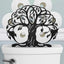 Soporte papel higiénico metal mate negro 8 rollos baño
