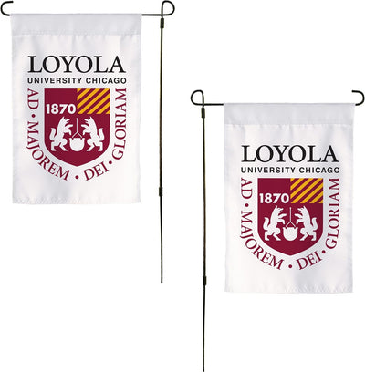 Bandera Loyola Chicago Ramblers 19x12" eventos