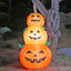 Calabazas inflables Halloween 4ft decoración exterior apilables