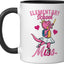 Taza cerámica para niña ballet regreso a clases negro/blanco