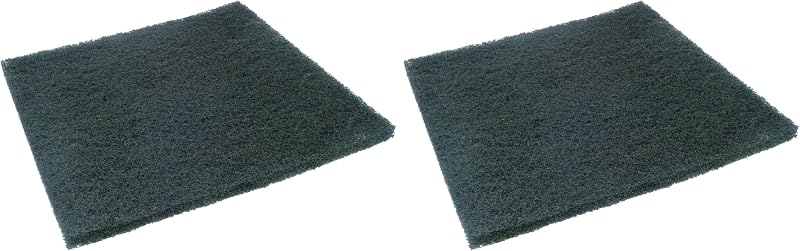 Almohadilla anti salpicaduras aceite cuadrada negra 2 Pzas